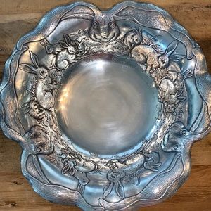 Arthur Court Bunnies 🐰 Salad Serving Bowl